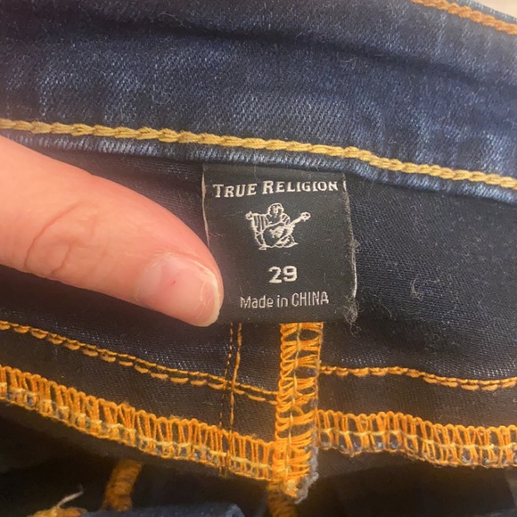 True Religion Mid Rise Super Skinny - Picture 4 of 5